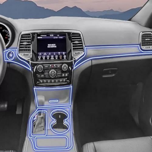 Película protectora TPU Grand Cherokee 2019-2022 antiarañazos para salpicadero