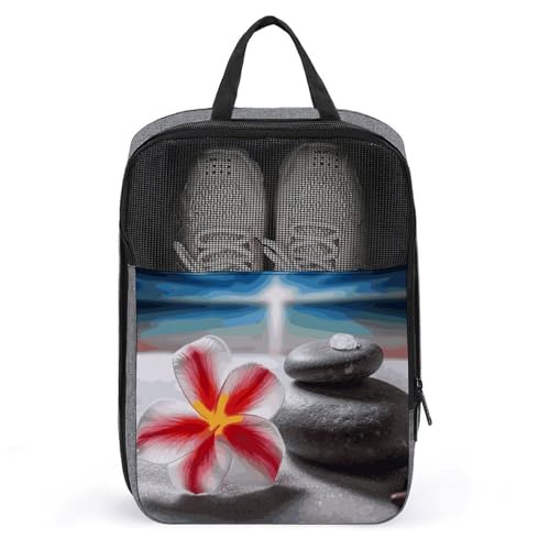 Bolsas de viaje para zapatos con diseño zen para maletas ordenadas