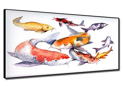 Diamond Painting Strass Large Size Broderie 5D Poisson Carré Premium - 2