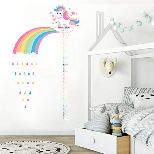 Vinilo Decorativo Unicornio Arcoiris 2 Planchas 30x90cm miniatura 4