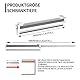 Ausziehbare Kleiderstange kleiderbügel platzsparend hosen,Hohe Belastbarkei Hosenhalter Für Kleiderschrank, Schrank Herausziehen Der Kleiderstange,Push-pull Wardrobe Clothing Rail (300 mm/11.81 Zoll)