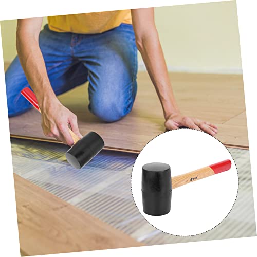 DOITOOL 2 peças para azulejos de martelo de couro doméstico e instalação de piso de azulejo, acabame