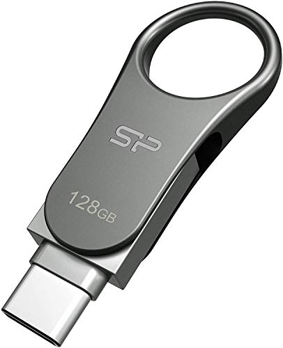 シリコンパワー デュアルUSBメモリ 32GB Type-C &amp; USB3.0 Type-A (スマホ/タブレット/PC) Mobile C80 SP032GBUC3C80V1S Amazon.co.jp: シリコンパワー デュアルUSBメモリ 32GB Type-C
