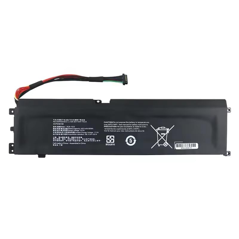 7xinbox 15.4V 65Wh 4221mAh RC30-0270 RZ09-0270 RZ09-03006 Replacement Laptop Battery for Razer Hazel Blade 15 Base Stealth 2018 Series