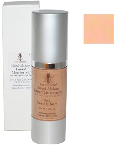 Bee Naturals, Miracle Makeup Tinted Moisturizer, No.1 Fair-Medium, 1 fl oz