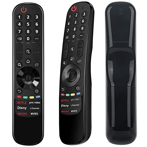 AN-MR21GA Replce Remote Control fit for LG NanoCell 80 Series 4k Smart TV 50NANO80UPA 55NANO80UPA 65NANO80UPA NanoCell 90 Series 55NANO90UPA 65NANO90UPA 75NANO90UPA 86NANO90UPA 2021 Model