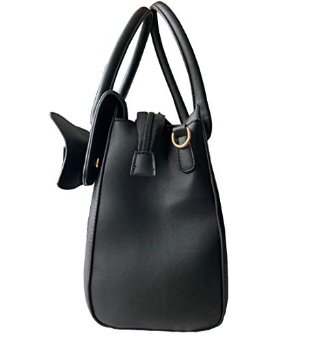 Set de Bolsos para Mujer 2 Piezas Tote con Monedero Negro miniatura 4
