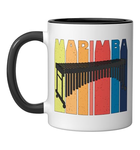 Mug Cerámico Marimba Retro Pro Percussionists 11 Oz miniatura 1