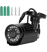 Security Camera Analog 1080P CCTV Camera 4 in 1 Surveillance Camera 3.6mm Lens Infrared Night Vis...