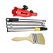Flexible Paint Brush Extender With Paint Brush MultiAngle Portable Paint Roller Extension Clamping Tool Paint Edger Tool