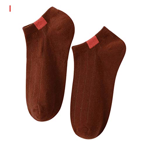 Come scegliere la taglia? Ready Stock Donne Casual Cotone Solido Colore Puro Comodi Calzini Uomo Peluche Calzini, I, Taglia unica