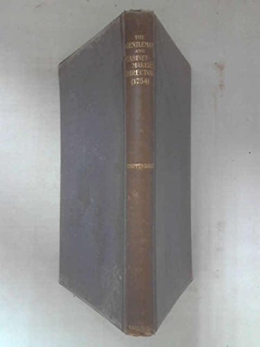 THE FURNITURE DESIGNS OF THOMAS CHIPPENDALE. ARRANGED BY J. M. BELL. WITH AN INTRODUCTION AND CRITICAL ESTIMATE BY ARTHUR HAYDEN