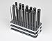 Fowler 52-482-028-0 Steel Transfer Punch Set with Index Stand, 28 Piece