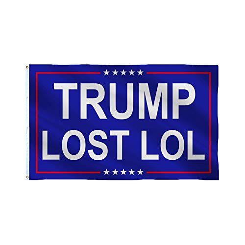 BRAND NEWS 150 90CM Trump Lost Flag Gegen Trump Garden Flag, Outdoor Indoor Trump Lost LOL Flagge Mit Metallösen Cover