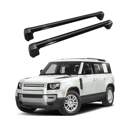 ZXBL 2 Stück Aluminium Dachträger Querstangen, für Land Rover Defender 90 110