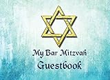 My Bar Mitvah Guestbook: Jewish Boy's 13th Birthday Party Celebrations, Signature Memory Keepsake, 60 pages, includes a Guest Gift List