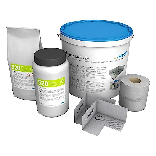 Kit d'étanchéité Wedi Fundo protection hydrofuge totale sous carrelage