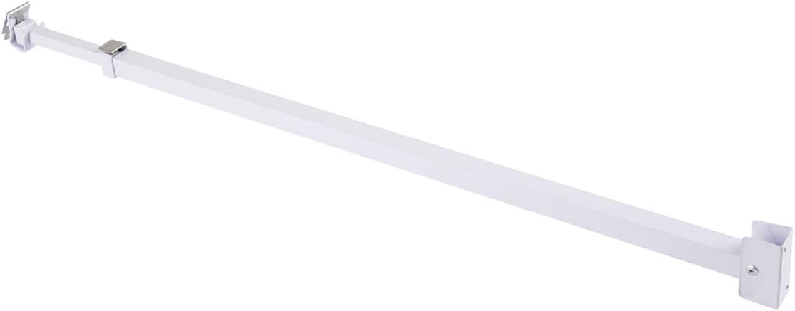 Amazon Basics Patio Door Security Bar - White, 1-Pack