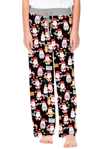 Image of Remimi Girl Boy Plaid Pants Drawstring Summer Casual Loose Bottoms 5-14 Years