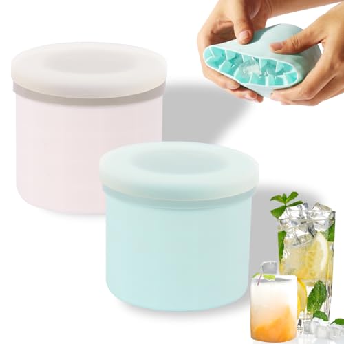 Silicone Cylinder Ice Cube Tray Mold