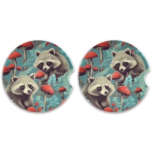Burbuja Car Coasters para Porta Vasos 2 Pack miniatura 1