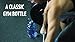 New Wave Enviro Iconic 2.2 Liter BPA Free Water Bottle with Stainless Steel Cap, Integrated Handle for Easy Carrying, Gym and Lifestyle Bottle, 2.2 Liter Capacity