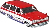 Hot Wheels Car Culture Circuit '69 Nissan Skyline Van for 3 Kids Years Old & Up, Premium Collection of Car Culture 1:64 Scale Vehicles