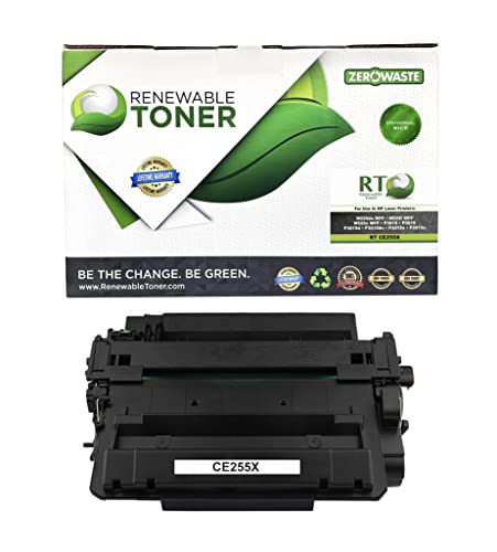 Renewable Toner Compatible High Yield Universal Micr Toner Cartridge Replacement For Hp Ce255X 55X Laser Printers P3010 P3015 P3016 M521 M525 #TOP21