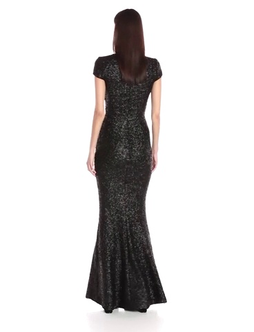 dress the population michelle Dress the Population Michelle Sequin Plunge