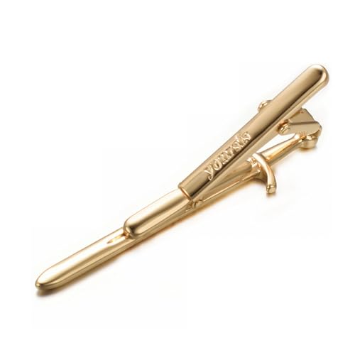 Image of Yoursfs Vintage Scottish Sword Tie Clips for Men Personalised Tie Clips Funny Sword Tie Bars Unique Cool Tie Pin for Men's Jewelry Gift