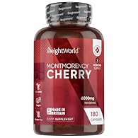 GOODNESS OF MONTMORENCY CHERRY: Tradition carried forward in a carefully selected fruit-based supplement. Montmorency cherry has long been valued for its tart flavour and rich colour. WeightWorld's Montmorency Cherry Capsules Supplement is a convenie...