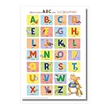 Leo Lausemaus Lernposter ABC A2 (42 x 60 cm) – Buchstaben 