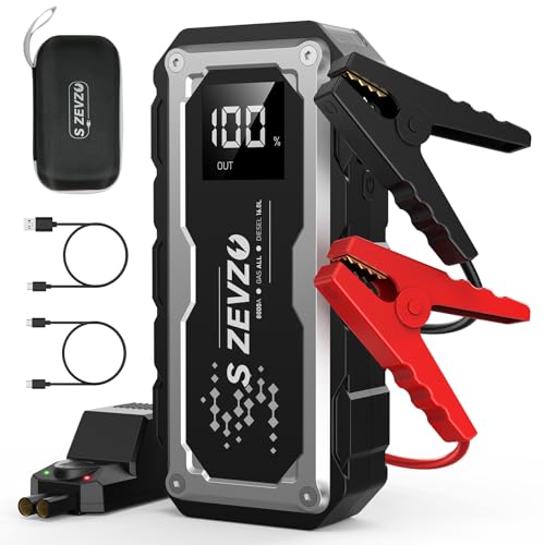 S Zevzo ET5000 Car Battery Jump Starter 8000A Jump Box With Pd 60W Fast Charging thumb #8