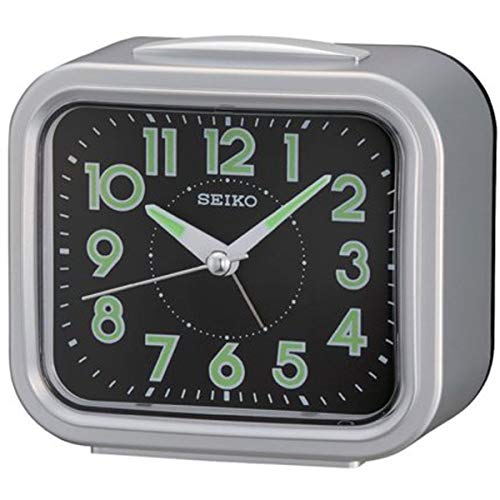 SEIKO Nori Bedroom Alarm Clock ,Black