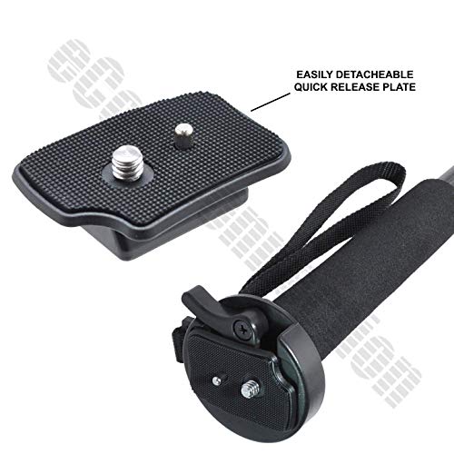 Acuvar EC1482 Pro Series 72 Inch Monopod W/Quick Release For Canon, Nikon, Sony, Samsung, Olympus thumb #1