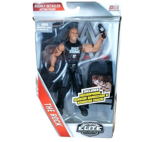 WWE Elite Collection Then Now Forever The Rock Exclusive Action Figure product thumbnail 2