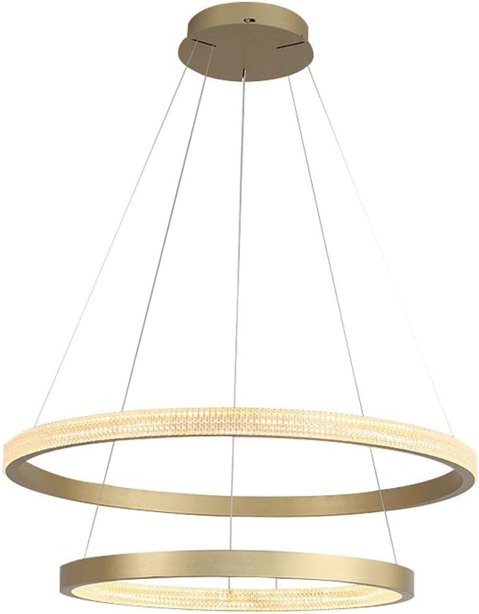 Lustre chandelier LED dimmable plafonnier cristal à intensité variable