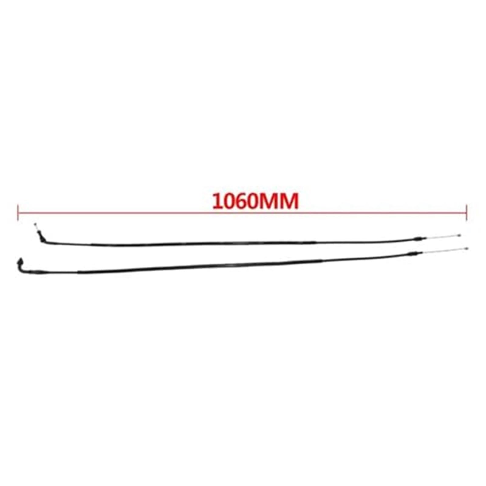 Cable de acelerador acero for motocicleta (2 unidades