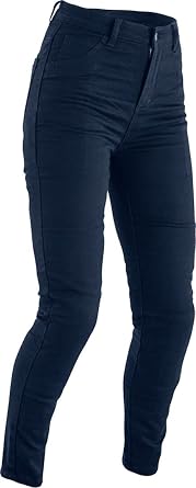 RST Womens Jegging CE Short Length Jeans Motorcycle Pants Reinforced Textile/Denim Build, CE Certified Armor, Touring/Urban Use Black, 3X-Large