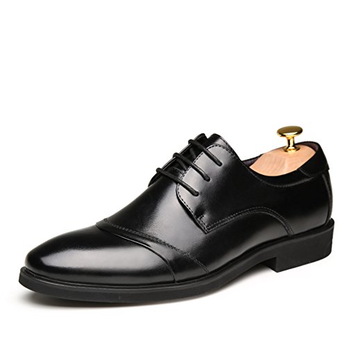 Chaussures costume homme confortables contre la fatigue en cuir d'automne