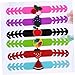 Healvian 6Pcs Silicone Mask Hooks Ear Extension Buckles for All Ear Band Masks Non Slip Design for Outdoor and Home Use Mixed Colors