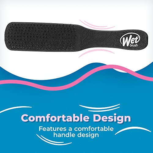 Wet Brush Detangling Hair Brush for Men, Black Stimulates Scalp