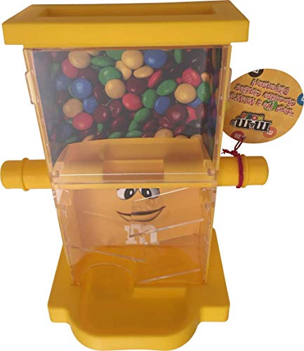 M&M Candy Dispenser ZIG ZAG with Storage Area, a Dispensing Bar and a