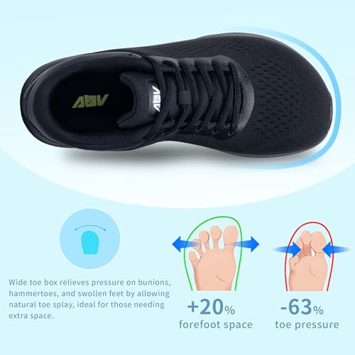 Wide Toe Box Shoes for Women Arch Support Walking Shoes Plantar Fasciitis Orthotic Tennis Sneakers2