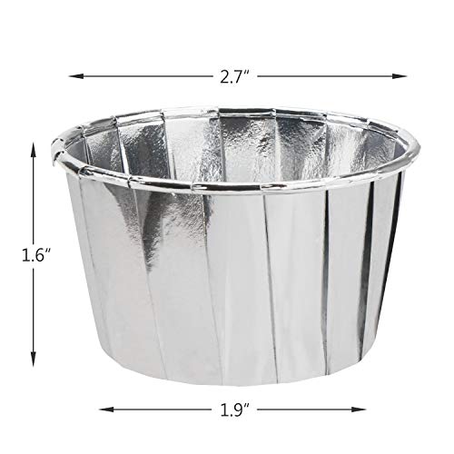 Eusoar ESFBA560055_A_50X Aluminum Foil Cupcake Liners thumb #2
