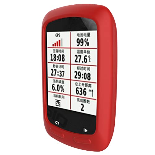 yogeephy Compatible con Garmin Edge 800/810 Funda Cover - Silicona Funda Protectora Cover Shell para Edge 800/810