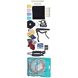 Gitarren-Zubehör-Kit, 3-in-1-Restring-Tool 3 Sätze Gitarrensaiten Gitarrensaiten Bunte Gitarrensaiten mit Rostschutzbeschichtung für Gitarre