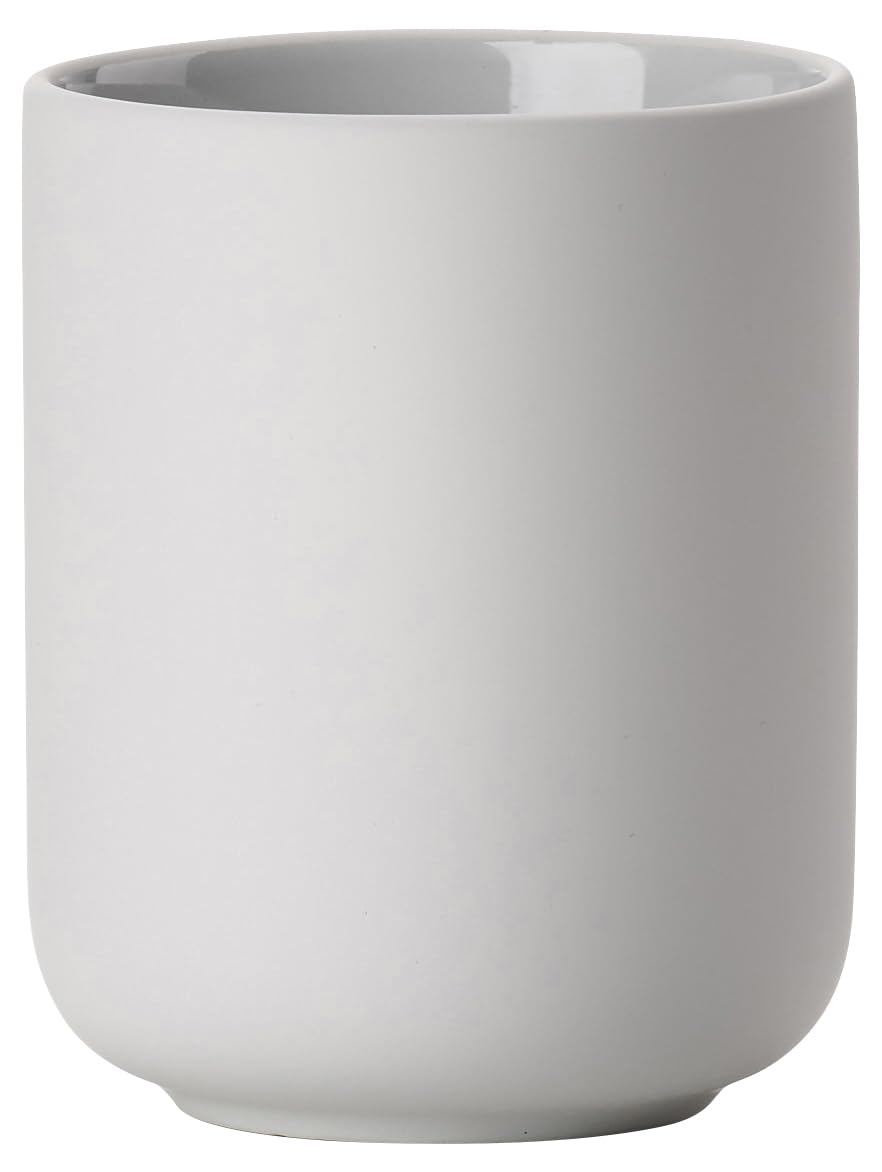 Zone Denmark Ume Stoneware/Ceramic Toothbrush Holder, Beautiful and Practical Bathroom Accessories, Diameter 8.3 cm - Image 2