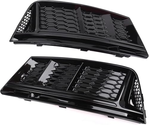 Double pont pour A4 B9 grille nid d'abeille noir brillant