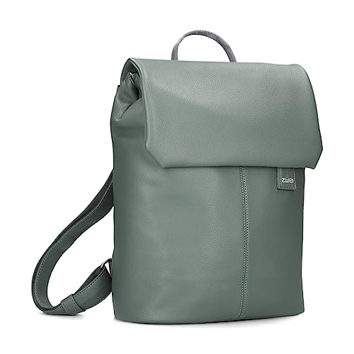 Sac à dos Zwei Mademoiselle Mr13 ergonomique et compact 28x35x11cm coloris Eucalyptus